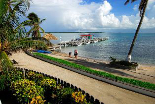 Turneffe dock